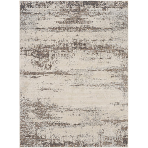 Trent Austin Design® Jemison Abstract Tan/Ivory/Gray Area Rug & Reviews